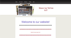 Desktop Screenshot of magicinktattoo.com